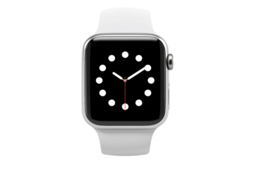 Wearable Technology: Transparent Background Smartwatch Isolation - Generative AI