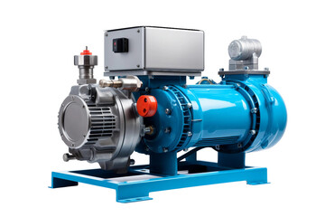 Hot and Cold Water Dispenser Machine Isolated on transparent background - Generative AI