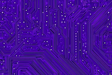 Futuristic vector illustration of a aqua circuit board with intricate digital tech elements, perfect for advanced technology backgrounds.