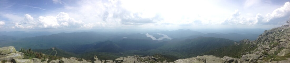 mist in the mountains