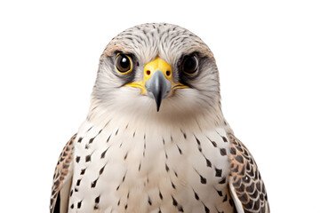 Falcon Bird of Prey Isolated on Transparent Background Generative AI