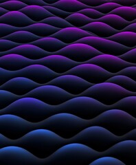 Obraz premium Colorful wave patterns create a striking visual effect