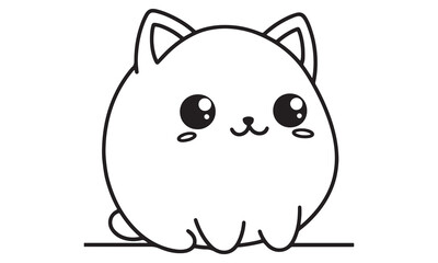 Cartoon pig, cat, and mouse, cute and funny farm animal characters, vector illustration