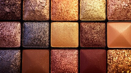 Vibrant Hues and Shimmering Textures Creating a Stunning Palette for Artistic Expression