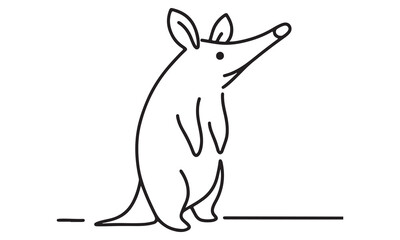 Cute cartoon bunny vector illustration, perfect for Easter cards or children's books