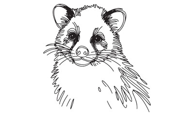 Cartoon bear head vector illustration, perfect for mascot, tattoo, or wildlife design