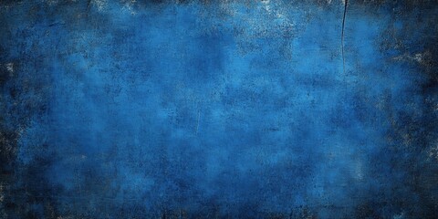 Obraz premium Textured blue grunge background with rustic and vintage appeal