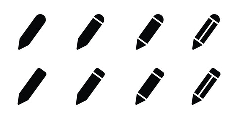 edit pen icon, create modify pen sign button, Pencil icon, sign up icon. editing text file document icons