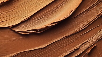 Smooth chocolate texture with elegant waves and rich tones