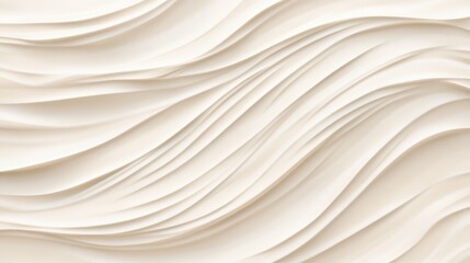 Obraz premium Gentle ripples in light beige beach sand