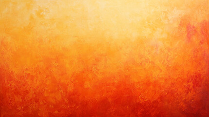 Fototapeta premium Warm Orange Yellow Gradient Texture Background Abstract Painted Wall