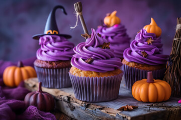Spooky Halloween Cupcakes