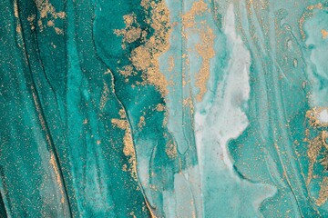 Original artwork photo of marble ink abstract art. High resolution photograph from exemplary original painting. Abstract painting was painted on HQ paper texture to create smooth marbling pattern.