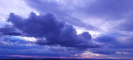 Obraz premium Cielo de Otoño - Martos, Octubre 2024 - 04