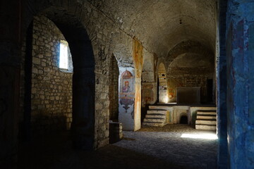 Fototapeta premium St. Silvester monastery, Sant'Oreste, Soratte, Lazio, Italy