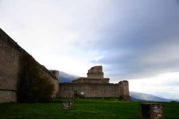 Rocca Maggiore of Assisi, Umbria, Italy
