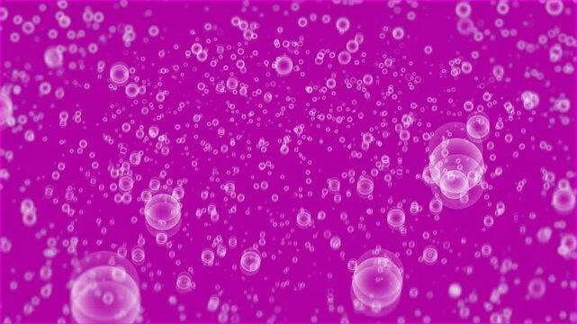 pink water drops bubbles animation texture background