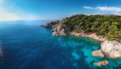 Fototapeta premium view from the sea