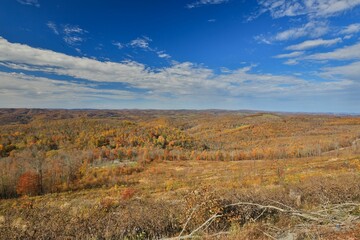 Beautiful West Virginia Mountain View in Fall