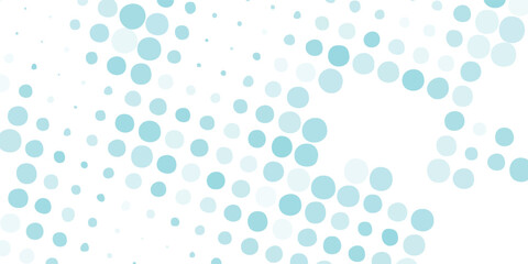 Light BLUE vector layout with circle shapes. Blurred decorative design in abstract style with bubbles. Template for your brand book.