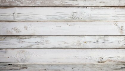 Fototapeta premium old white painted exfoliate grunge rustic bright light wooden texture wood background banner panorama shabby