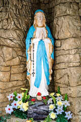 Virgin Mary statue. Christianity, Catholicism and Religion Concept