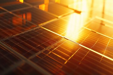A close-up shot of a solar panel mounted on a stove, providing clean energy