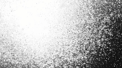 Black and white ashen textured gradient background with abstract noise pattern. Ashen. Illustration