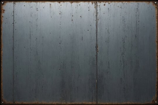 Grey old grunge metal wall background, steel texture