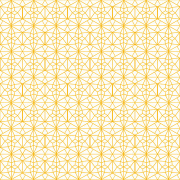 Modern middle eastern arabic pattern. seamless geometric ornamental vector design