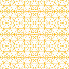 Modern middle eastern arabic pattern. seamless geometric ornamental vector design