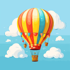 Colorful Balloon Vector Illustration for Festive Events and Celebrations