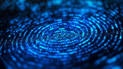 Futuristic digital processing of biometric identification fingerprint