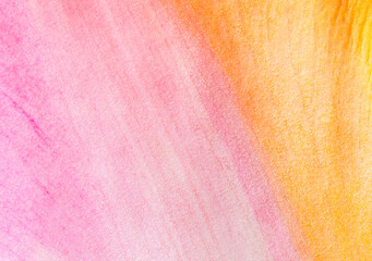 Close-up of a vibrant bicolored tulip petal with soft hues