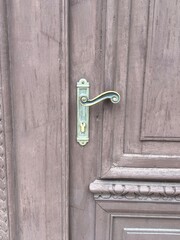 Metal door handle