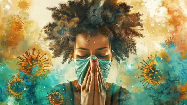 Sneezing Etiquette: Cover your mouth and nose while sneezing to protect others from germs, ensuring a healthier and more considerate environment for everyone.
