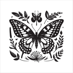 Butterfly Silhouettes