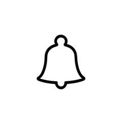 Bell Icon Representing Notifications, Alerts, and Alarms - Perfect for Communication and Reminder Applications