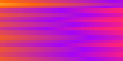 Ribbed stripes hot magenta, purple, pink gradient banner background. Abstract minimalist transaction backdrop