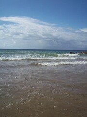 Waves on the beach