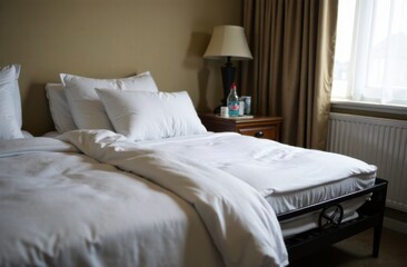 A cozy and organized space for seamless guest hosting.
