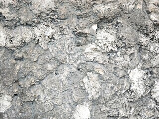 Rough texture of grey concrete wall