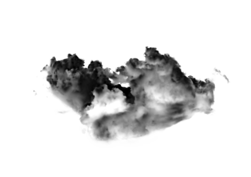  back clouds on transparent png