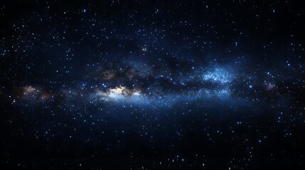 A vast expanse of space filled with stars and cosmic elements, evoking wonder and exploration.