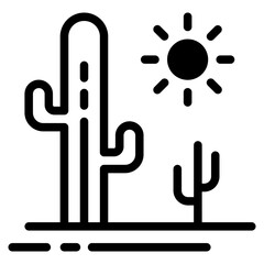 Fototapeta premium Landscape icon