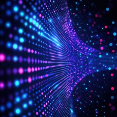 Abstract luminous patterns showcasing vibrant colors and dynamic movement, perfect for tech and digital related designs.