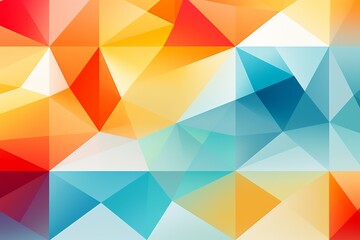 Obraz premium Vibrant abstract geometric shapes and dynamic pattern design for modern art enthusiasts