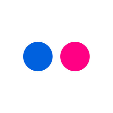Flickr Round Logo