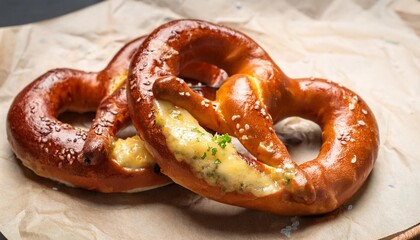Cheesy Stuffed Pretzels: A Trendy Street Food Twist