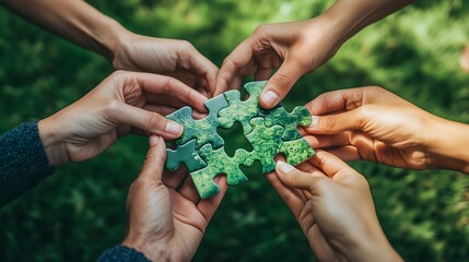 World environment day. Green Business or corporate and community cooperation for Environment conservation sustainable development goal. volunteers help solve environmental problems. global teamwork